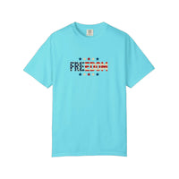 Comfort Colors® Freedom Stars And Stripes Tee — Lagoon Blue