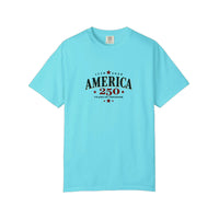 Comfort Colors® America 250 Years Of Freedom Tee — Lagoon Blue