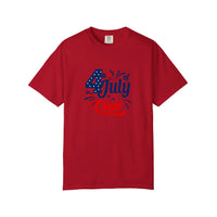 Comfort Colors® 4th Of July Crew Tee — Red