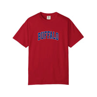 Comfort Colors® Buffalo Collegiate Arch Tee — Red