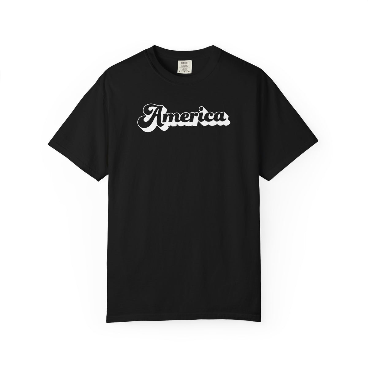 Comfort Colors® America Retro Script Tee