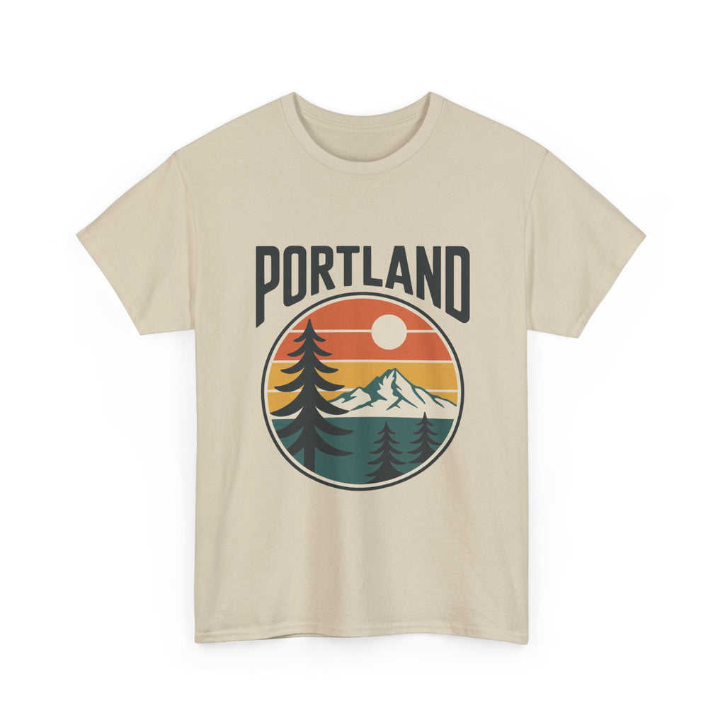 Rose City Retro Sunset Tee