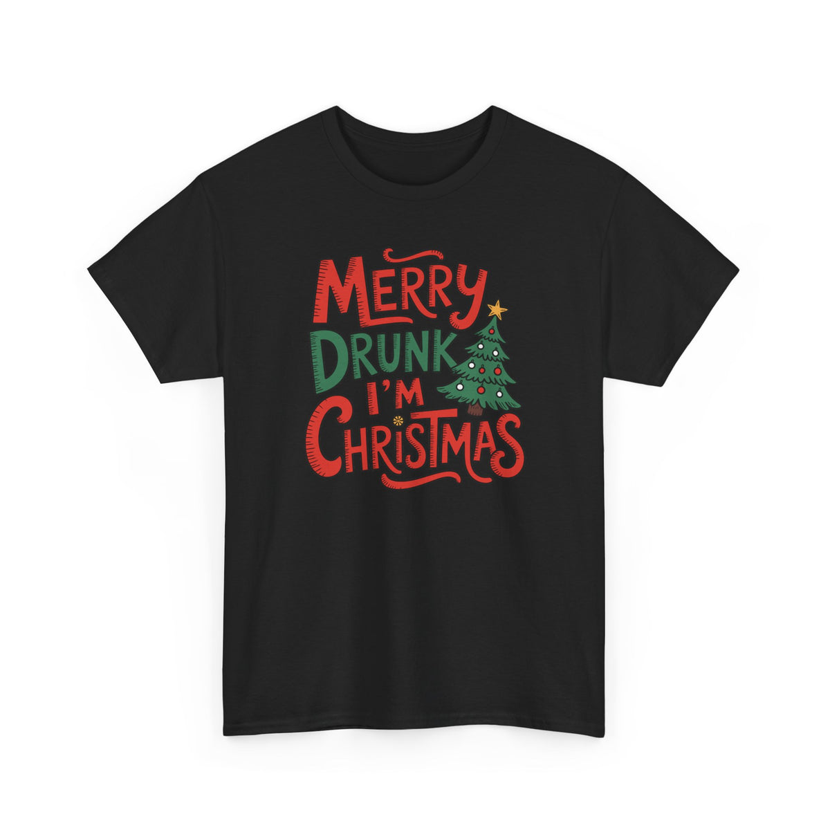 Tipsy Merry Christmas Tee