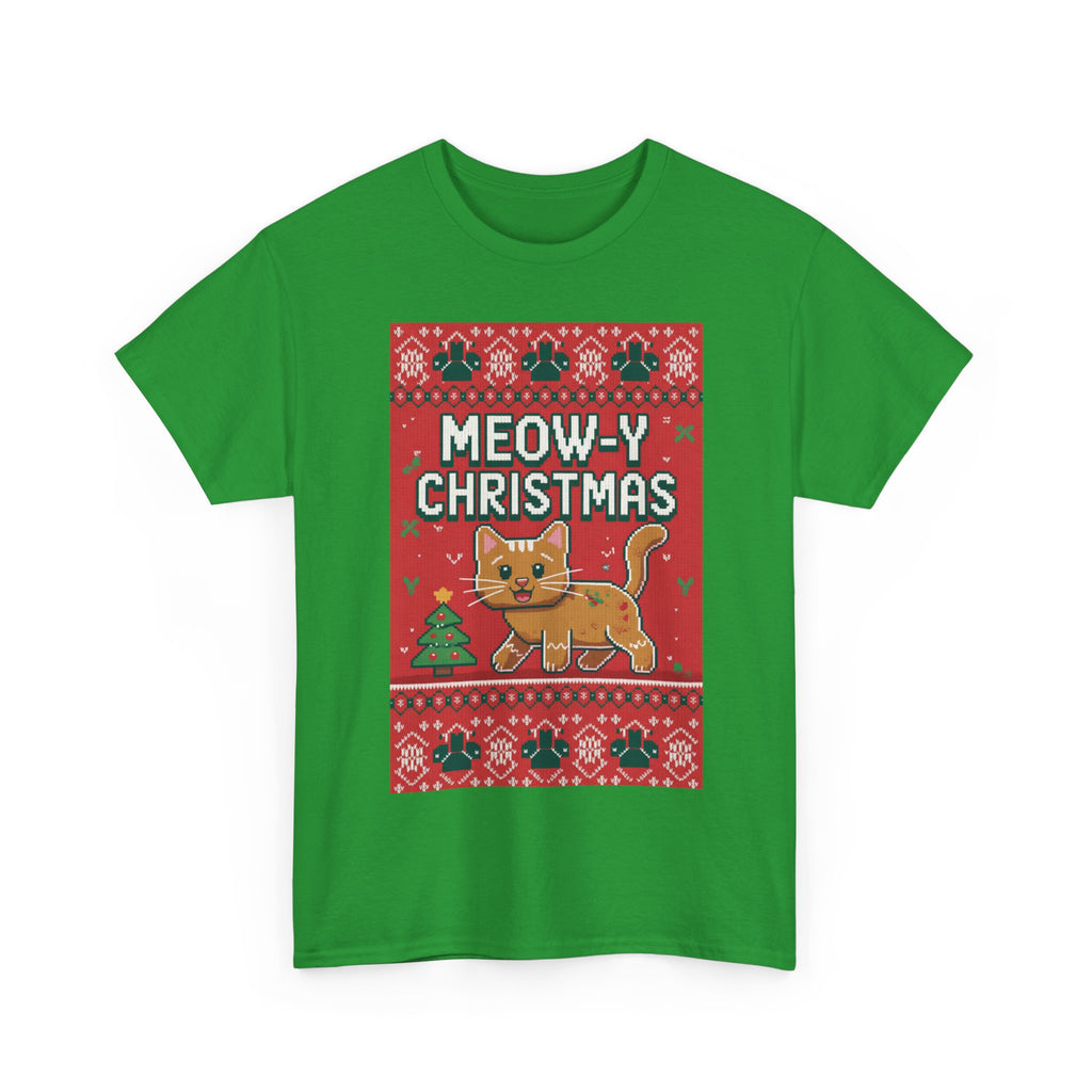Meowy Christmas Cat Sweater