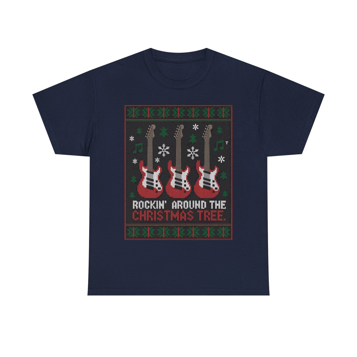 Rockin' Holiday Guitar Sweater
