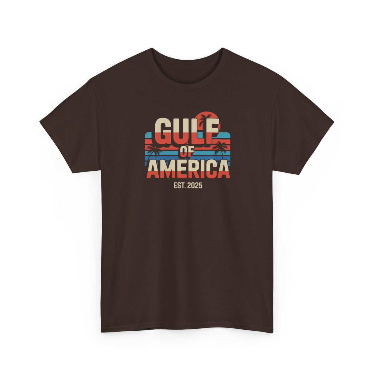 Gulf Sunset Retro Tee