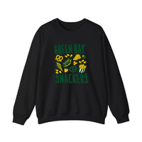 Green Bay Snackers Sweatshirt — Black