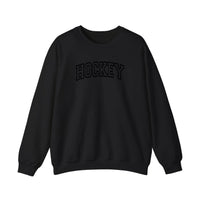 Hockey Varsity Arch Sweatshirt — Black