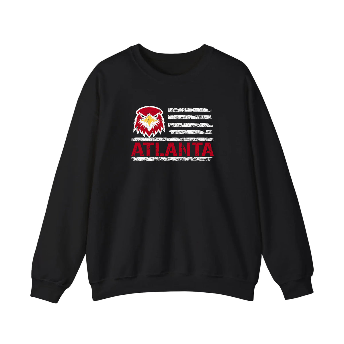 Atlanta Eagle Flag Sweatshirt