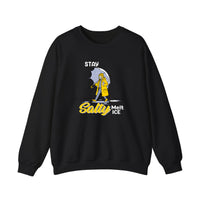 Stay Salty Melt Ice Sweatshirt — Black
