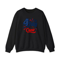 4th Of July Crew Sweatshirt — Black