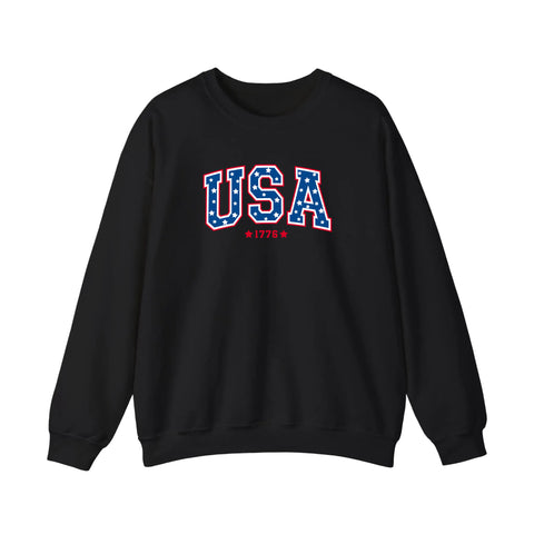 USA 1776 Varsity Stars Sweatshirt