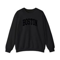 Boston Collegiate Arch Sweatshirt — Black
