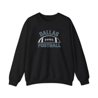 Dallas Football Vintage Arch Sweatshirt — Black
