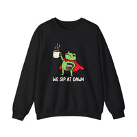 We Sip At Dawn Sweatshirt — Black