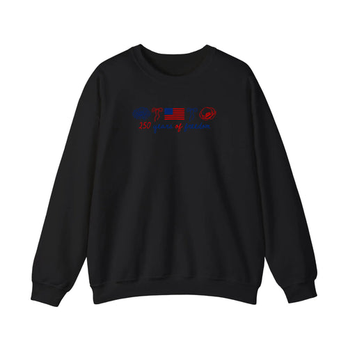 250 Years Of Freedom Sweatshirt — Black