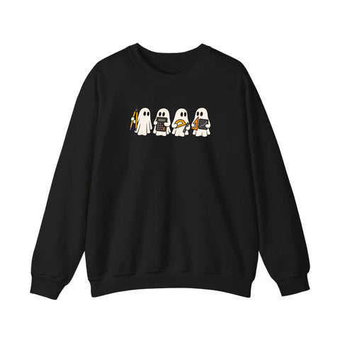 Math Ghosts With Calculators Sweatshirt
