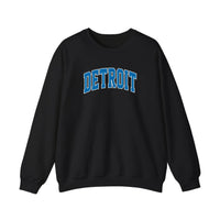 Detroit Varsity Arch Sweatshirt — Black