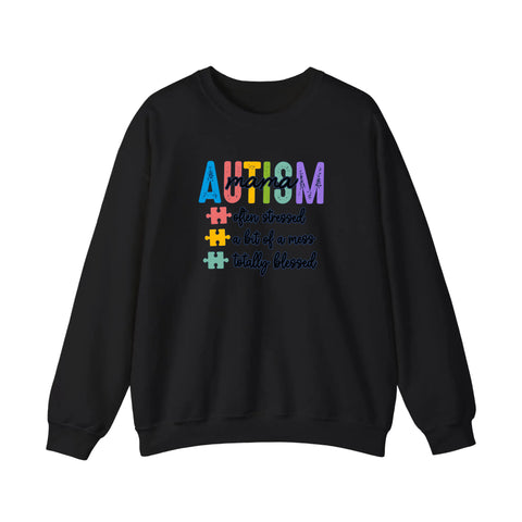 Autism Mama Totally Blessed Sweatshirt