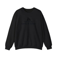 Fuelled By Books And Coffee Sweatshirt — Black