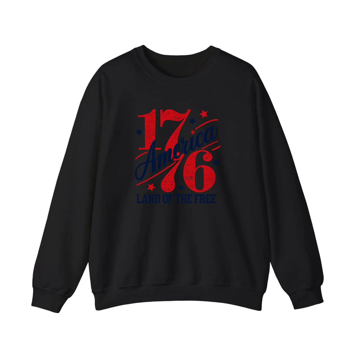 America 1776 Land Of The Free Sweatshirt