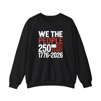 We The People 250 Years Sweatshirt — Black