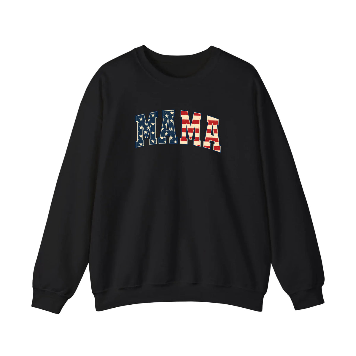 Stars And Stripes Mama Sweatshirt