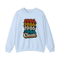 1986 Classic Sweatshirt — Light Blue
