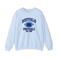 Buffalo Football Est 1960 Sweatshirt — Light Blue