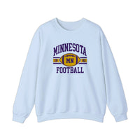 Minnesota Football 1961 Varsity Sweatshirt — Light Blue