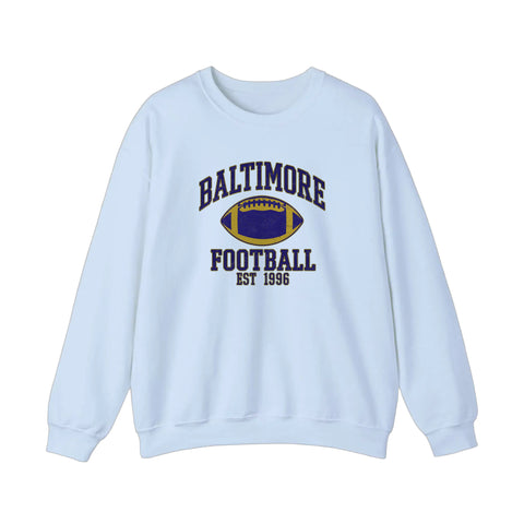 Baltimore Football Est 1996 Sweatshirt
