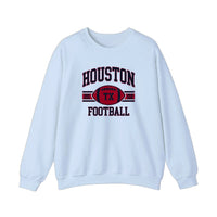 Houston Texas Football 2002 Sweatshirt — Light Blue