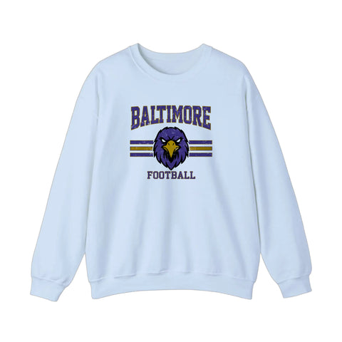 Baltimore Football Raven Mascot Sweatshirt
