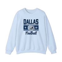 Dallas Football 1960 Sweatshirt — Light Blue