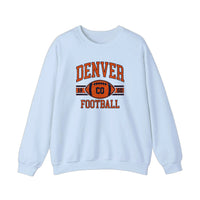 Denver Colorado Football 1960 Sweatshirt — Light Blue