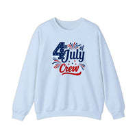 4th Of July Crew Sweatshirt — Light Blue