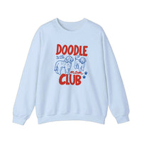 Doodle Mom Club Sweatshirt — Light Blue