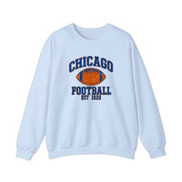 Chicago Football Est 1920 Sweatshirt — Light Blue