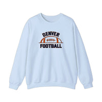 Denver Football Varsity Arch Sweatshirt — Light Blue