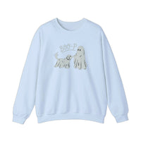 Boo-P Ghost Dog Nose Boop Sweatshirt — Light Blue