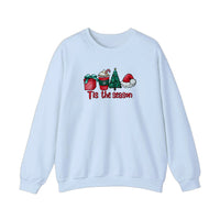 Tis The Season Sweatshirt — Light Blue