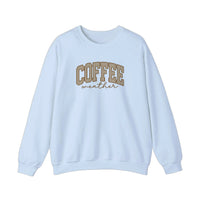 Coffee Weather Sweatshirt — Light Blue