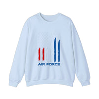 United States Air Force Flag Sweatshirt — Light Blue