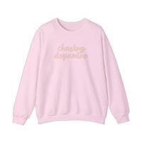 Chasing Dopamine Sweatshirt — Light Pink