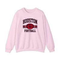 Houston Texas Football 2002 Sweatshirt — Light Pink