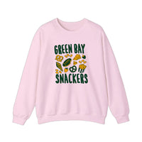 Green Bay Snackers Sweatshirt — Light Pink