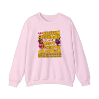 New Achievement Happy Father's Day Crawler Sweatshirt — Light Pink