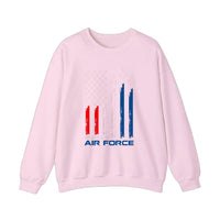 United States Air Force Flag Sweatshirt — Light Pink
