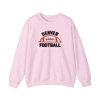 Denver Football Varsity Arch Sweatshirt — Light Pink