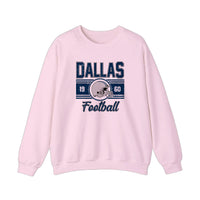 Dallas Football 1960 Sweatshirt — Light Pink
